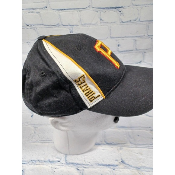 Pittsburgh Pirates MLB‎ New Era Black White Hat Adjustable - Picture 3 of 6